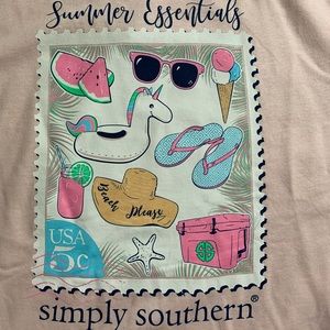 Simply Southern Youth Large T-Shirt